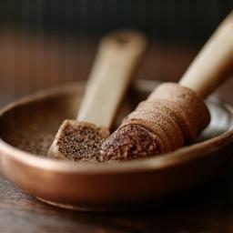 Close-up of finely crafted gourmet kitchenware
