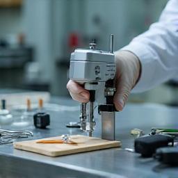 Quality assurance process with precision testing equipment